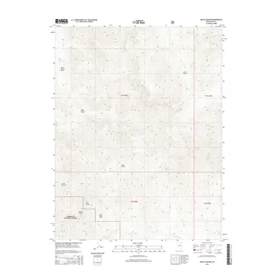 2014 Map of Heath Canyon, 2014 Print