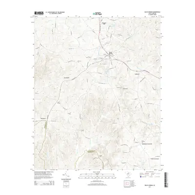 2014 Map of Heath Springs, 2014 Print