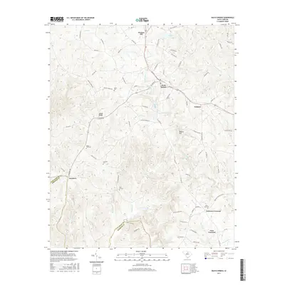 2017 Map of Heath Springs, 2017 Print