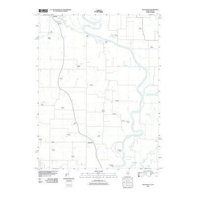 2010 Map of Heathsville, 2010 Print