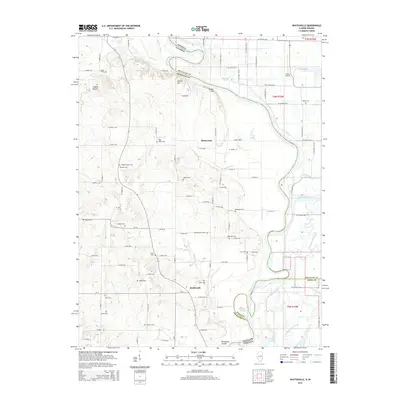 2015 Map of Heathsville, 2015 Print