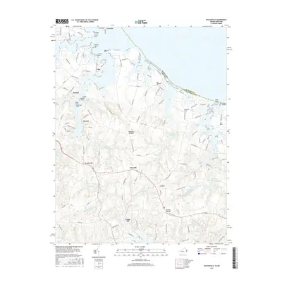 2016 Map of Heathsville, 2016 Print