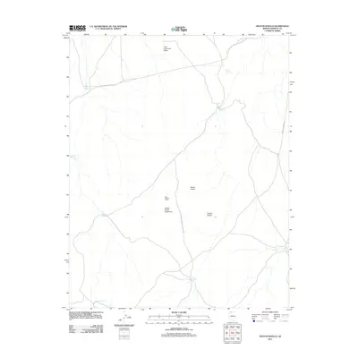 2011 Map of Heaton Knolls, 2011 Print