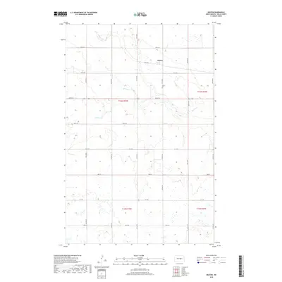 2018 Map of Heaton, 2018 Print