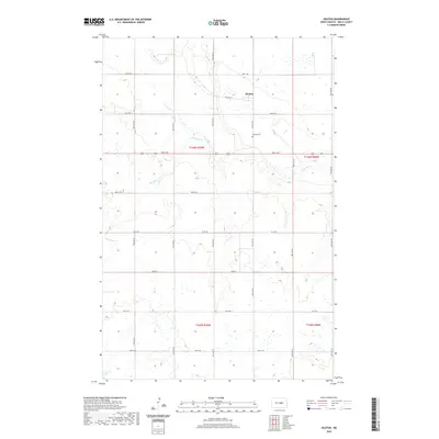2020 Map of Heaton, 2020 Print