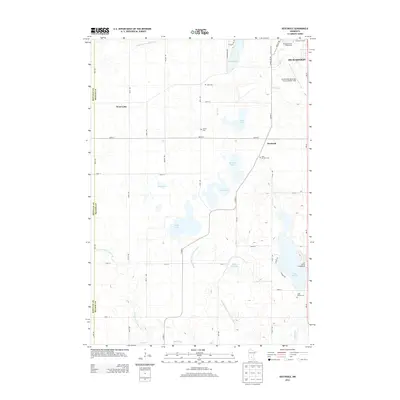 2013 Map of Heatwole, 2013 Print