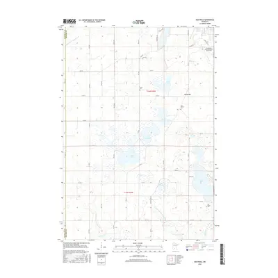 2016 Map of Heatwole, 2016 Print