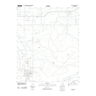 2010 Map of Heavener, 2010 Print