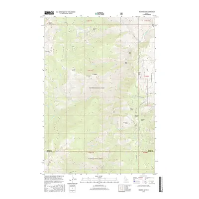 2017 Map of Heavens Gate, 2017 Print