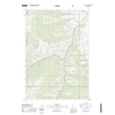 2023 Map of Heavens Gate, 2023 Print