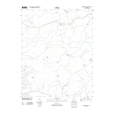 2010 Map of Hebbertsburg, 2010 Print