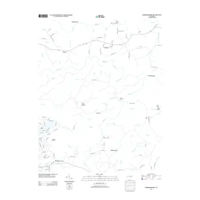 2013 Map of Hebbertsburg, 2013 Print