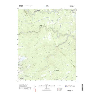 2019 Map of Hebbertsburg, 2019 Print