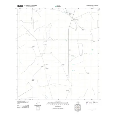 2010 Map of Hebbronville NW, 2010 Print