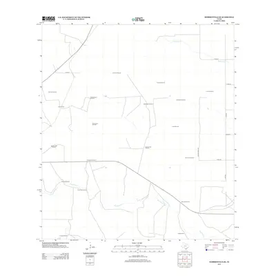 2013 Map of Hebbronville SE, 2013 Print