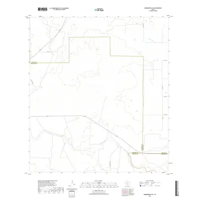 2019 Map of Hebbronville SE, 2019 Print