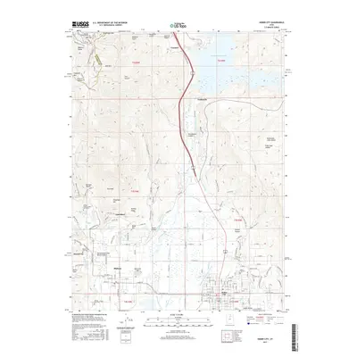 2017 Map of Heber City, 2017 Print