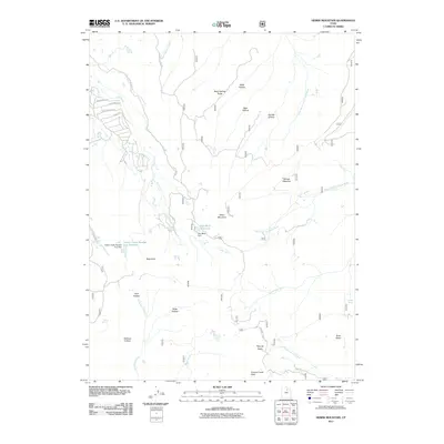 2011 Map of Heber Mountain, 2011 Print