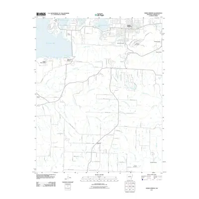 2011 Map of Heber Springs, 2011 Print