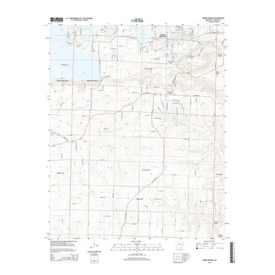 2014 Map of Heber Springs, 2014 Print