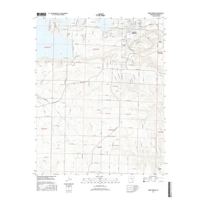 2017 Map of Heber Springs, 2017 Print