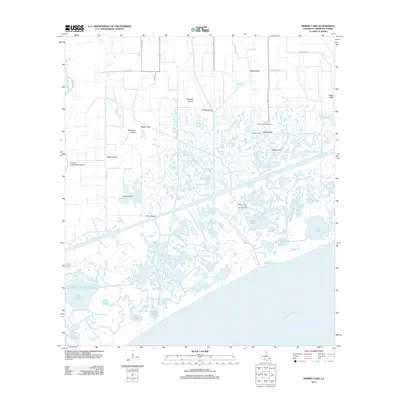 2012 Map of Hebert Lake, 2012 Print