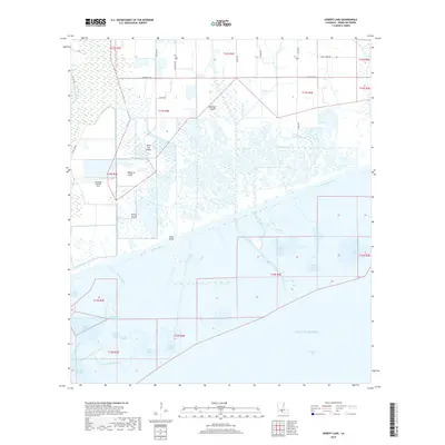 2018 Map of Hebert Lake, 2018 Print
