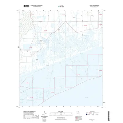 2020 Map of Hebert Lake, 2020 Print