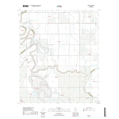 2018 Map of Hebert, 2018 Print