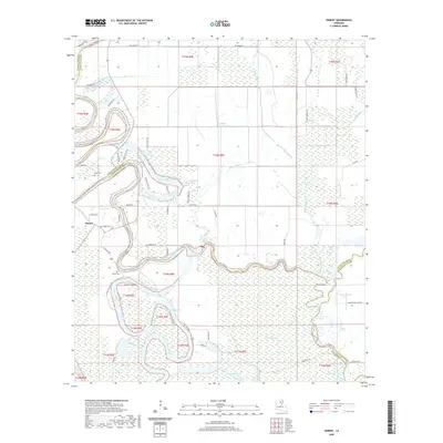 2020 Map of Hebert, 2020 Print