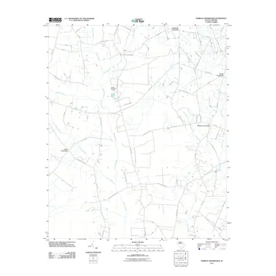 2011 Map of Hebron Crossroads, 2011 Print