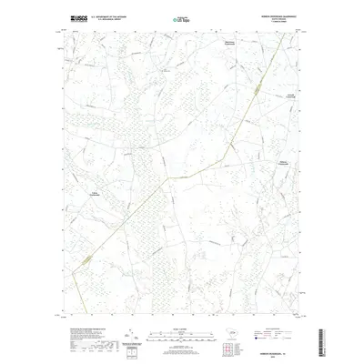 2020 Map of Hebron Crossroads, 2020 Print