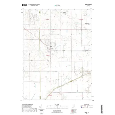 2019 Map of Hebron, 2019 Print