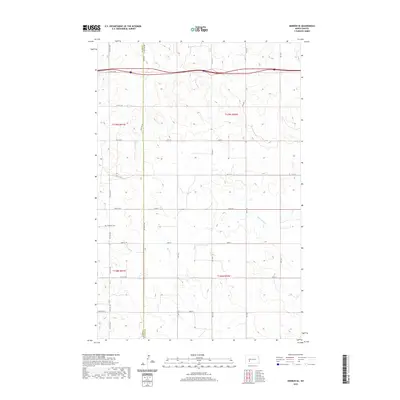 2020 Map of Hebron SE, 2020 Print