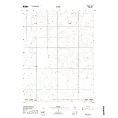 2017 Map of Hebron SW, 2017 Print