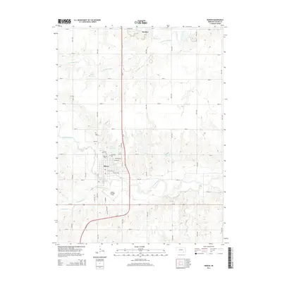2014 Map of Hebron, 2014 Print