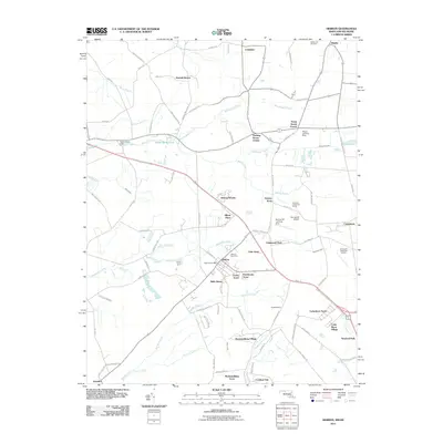 2011 Map of Hebron, 2011 Print