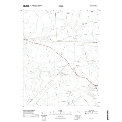 2019 Map of Hebron, 2019 Print