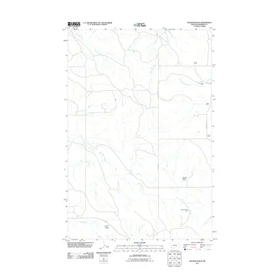 2011 Map of Hecker Ranch, 2011 Print