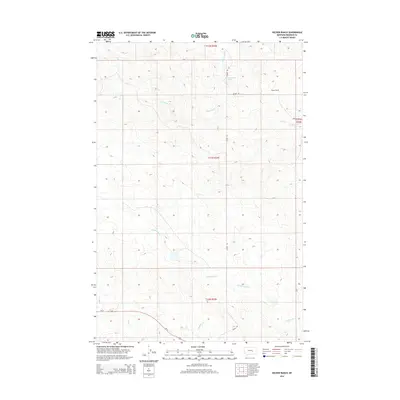 2014 Map of Hecker Ranch, 2014 Print