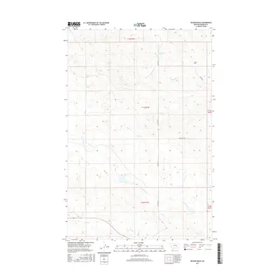 2017 Map of Hecker Ranch, 2017 Print
