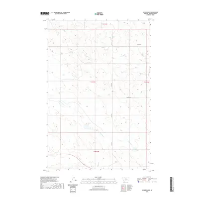 2020 Map of Hecker Ranch, 2020 Print