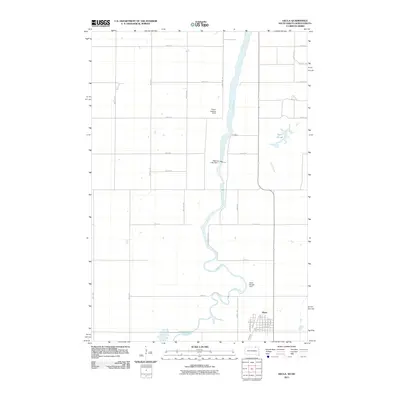 2011 Map of Hecla, 2011 Print