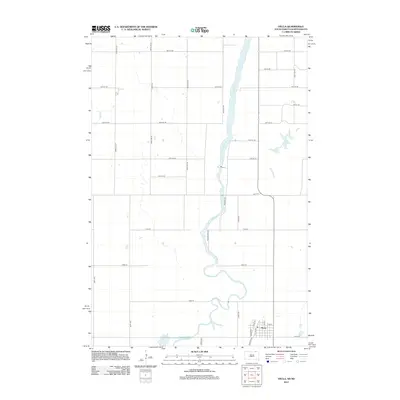 2012 Map of Hecla, 2012 Print