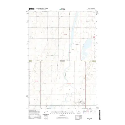 2015 Map of Hecla, 2015 Print