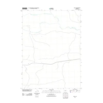2011 Map of Hecla, 2011 Print