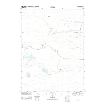 2012 Map of Hecla, 2012 Print
