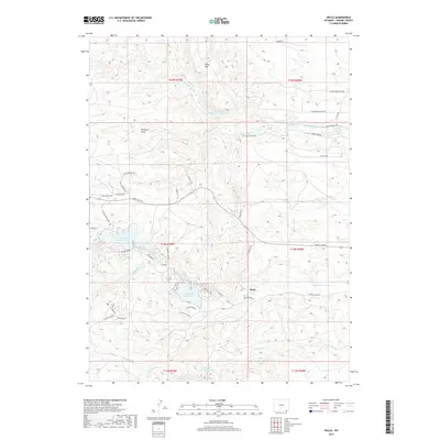 2017 Map of Hecla, 2017 Print