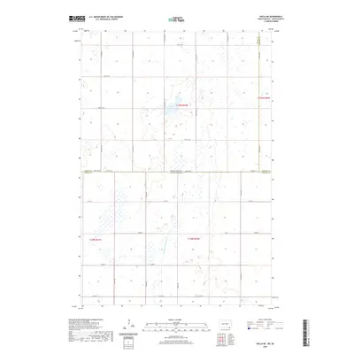 2020 Map of Hecla NE, 2020 Print