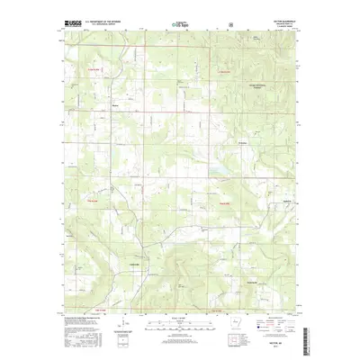 2017 Map of Hector, 2017 Print